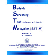 Bedside Screening Test for Persons with  Aphasia - Malayalam (Manual + Picture Booklet)