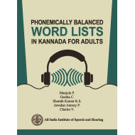Phonemically Balanced Word Lists in Kannada for Adults